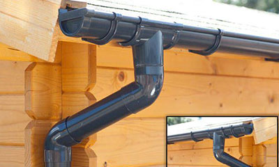 Dachrinnen-set